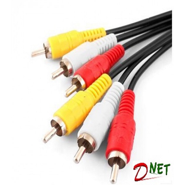 کابل AV صوت وتصویر 3 به 3 ارزان