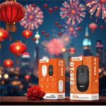 موس سیم دار دی نت DT-982 سفید - Image 3