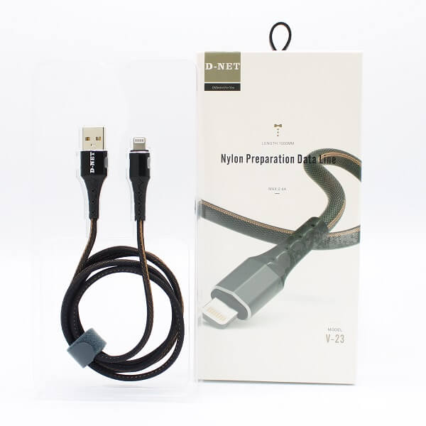 کابل USB گوشی آیفون دی نت V-23