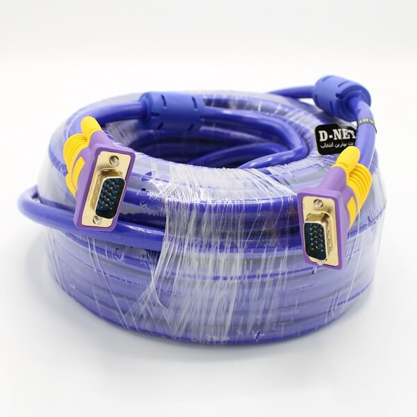 کابل VGA دی نت ( 9+3 ) 15 متری