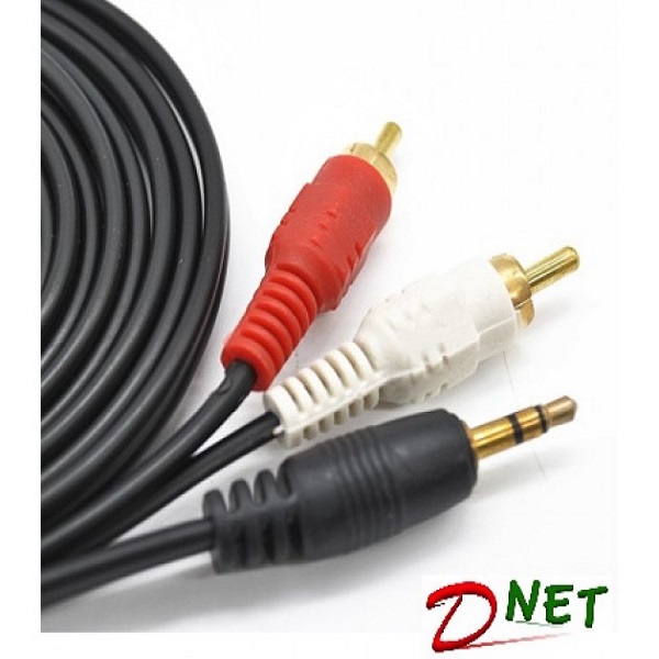 کابل 1 به 2 صدا دی نت 10 متری