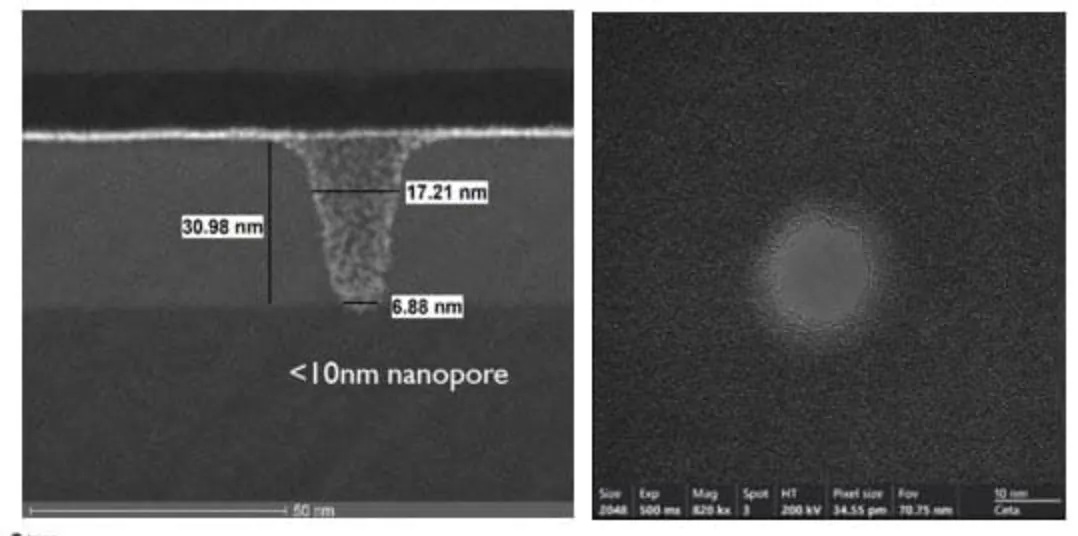دستگاههای چندصد میلیون دلاری لیتوگرافی EUV حالا در ساخت نانو داروها هم کاربرد دارند مشخصات نانوحفرههای ایجاد شده با فناوری EUV