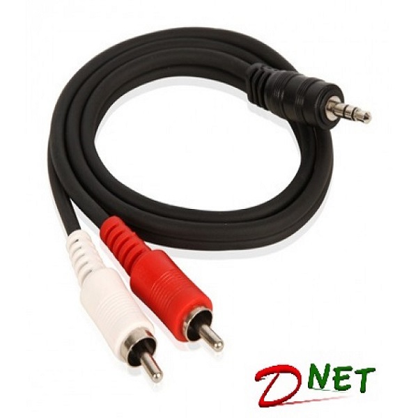 کابل 1 به 2 صدا دی نت 1.5 متری