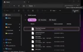 علت سفید شدن File Explorer