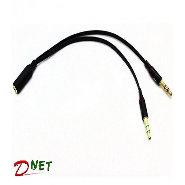 مبدل مادگی استریو به نری هدفون و میکروفن