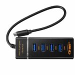 هاب 4 پورت TYPE C 30CM( USB HUB )