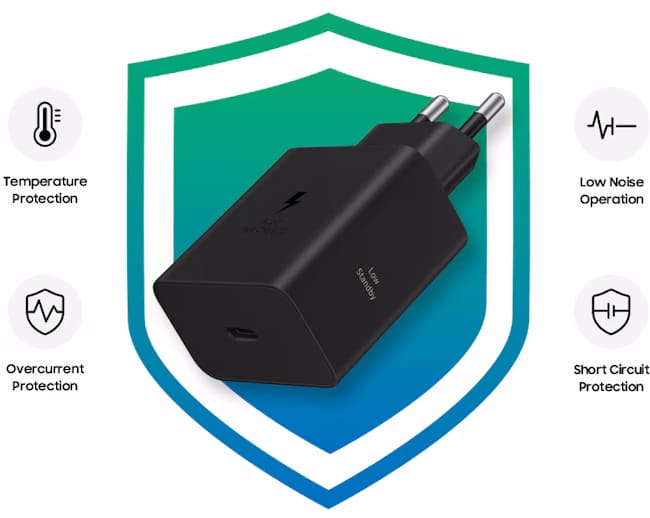 شارژر 60 واتی EP-T6010 سامسونگ با درگاه USB Type‑C معرفی شد مشخصات شارژر 60 واتی EP-T6010