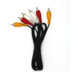 کابل سه فیش ( RCA ) صوت و تصویر AV دی نت 1.5 متری