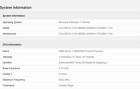 بنچمارک Ryzen 7 9850X3d