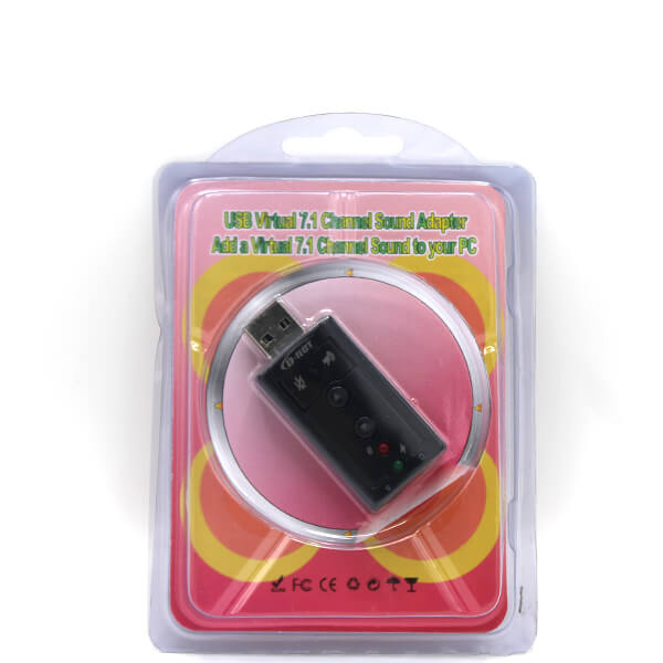 کارت صدا اکسترنال usb دی نت(ساند یو اس بی)