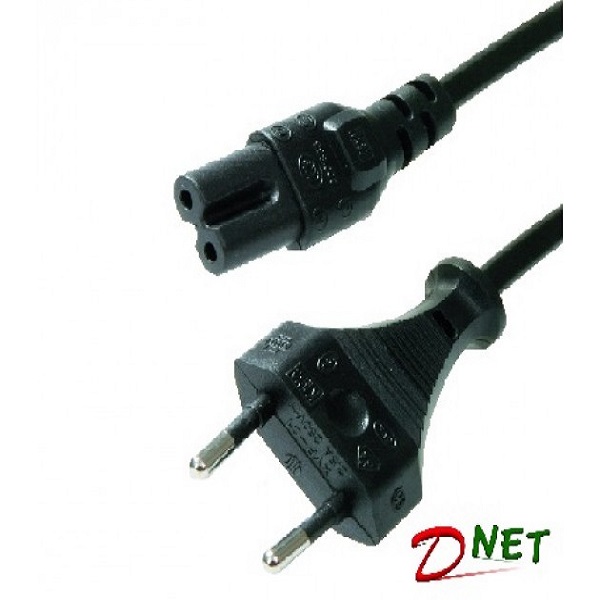 کابل برق دو چاک ( رادیویی ) دی نت 1.5 متری درجه یک