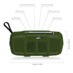 اسپیکر بلوتوثی NewRixing مدل NR-5018FM