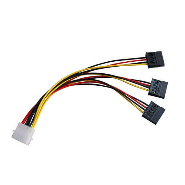 کابل تبدیل برق 1 به 3 ساتا Sata