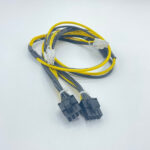 کابل تبدیل برق پاور 6 پین نر به دو 8 پین نر و یک 6 پین نر 1 متری