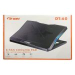 پایه خنک کننده لپ تاپ 6فن مدل DT60 - Image 2