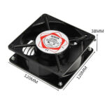 فن رک شبکه 12 سانتی 220 ولت