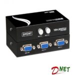 دیتا سوییچ 1 به 2 VGA کلید دار