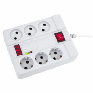 محافظ شش پورت پارت الکتریک 5 متری