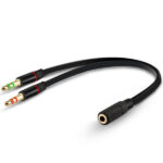 تبدیل صدا 1به2 هدفون و میکروفون3