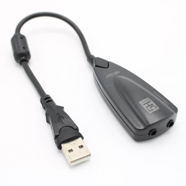 کارت صدا USB اکسترنال 5H دی نت (ساند یو اس بی)