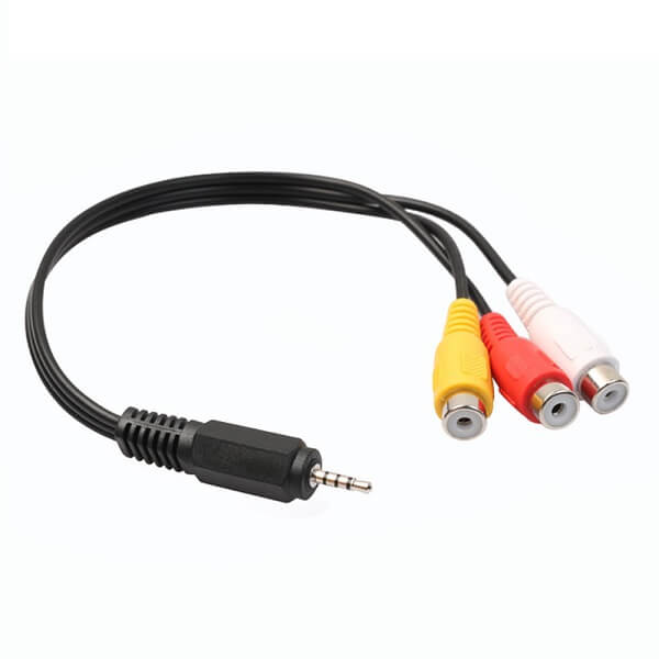 کابل صدا به مادگی 3 فیش AV