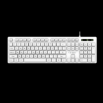 کیبورد ( صفحه کلید ) سیم دار دی نت DT-991 سفید - Image 3