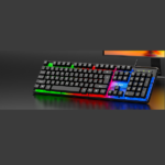 کیبورد ( صفحه کلید ) سیم دار دی نت DT-997 چراغ دار - Image 3