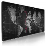 پد موس گیمینگ طرح نقشه جهان 30X80