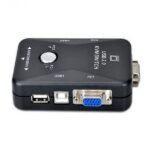 کی وی ام سوییچ 1 به 2 ( KVM SWITCH ) USB بدون کابل