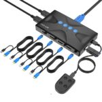 کی وی ام اچ دی ام ای 1 به 4 ( KVM  HDMI) - Image 2