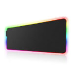 موس پد مشکی ساده RGB 30x80