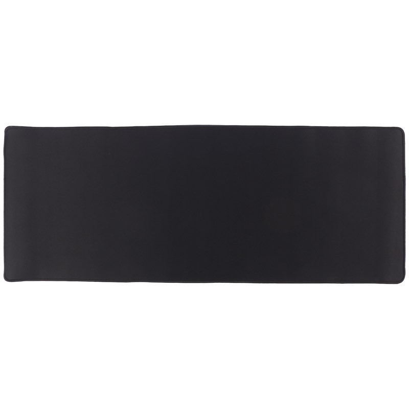 موس پد ساده مشکی 40x90 بزرگ با سطح پارچهای نرم موس پد ساده مشکی 40x90 - Image 1