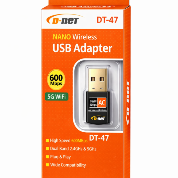 دانگل وای فای DT47 Dual Band 5G Nano USB Adapter 600Mbps
