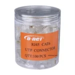 سوکت100تایی RJ45 CAT6 دی نت