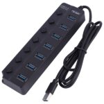 هاب 7 پورت  1.2متری usb 3.0 ( USB HUB )