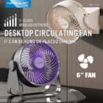 پنکه شارژی کانفلون مدل FS28 - Image 4