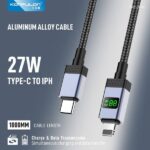 کابل شارژر دوسر تایپ سی مدل DC104