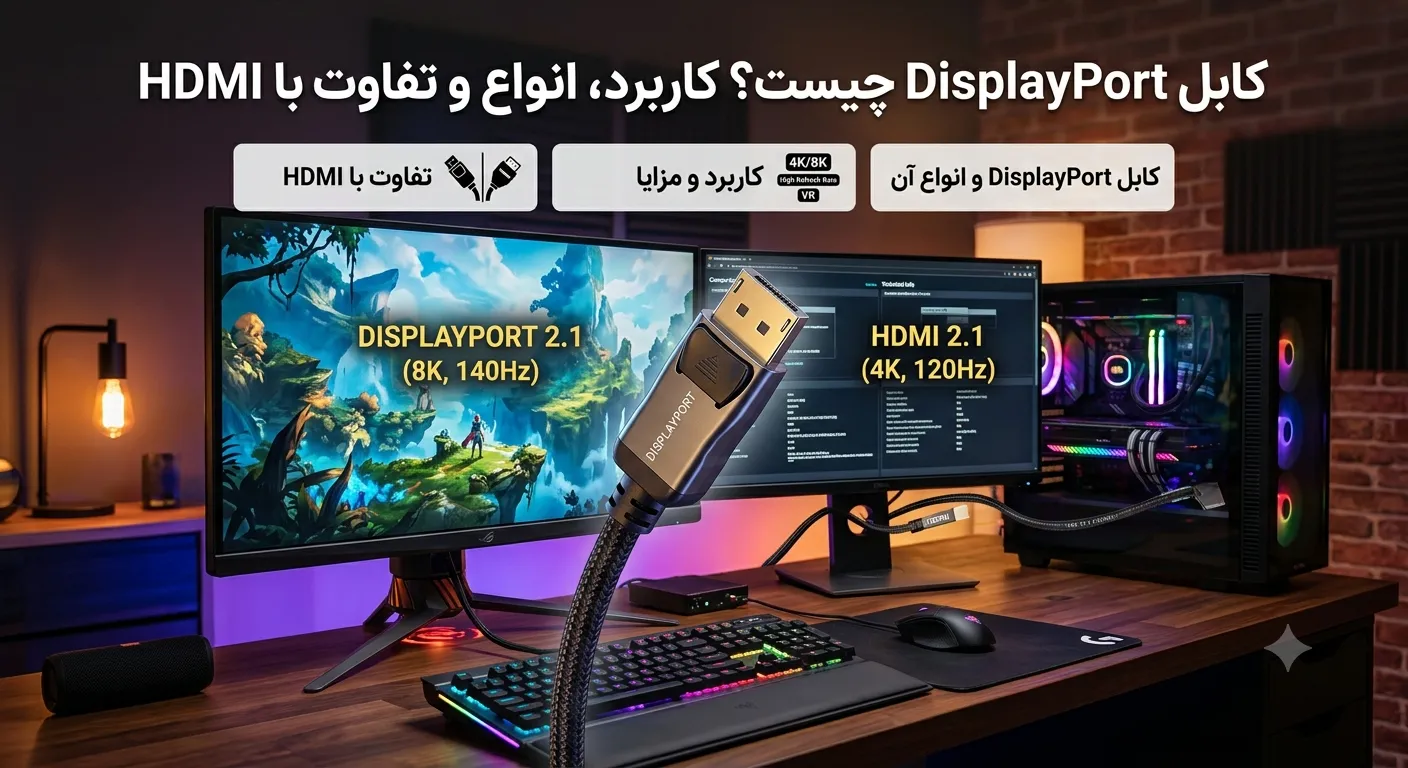 کابل DisplayPort چیست؟